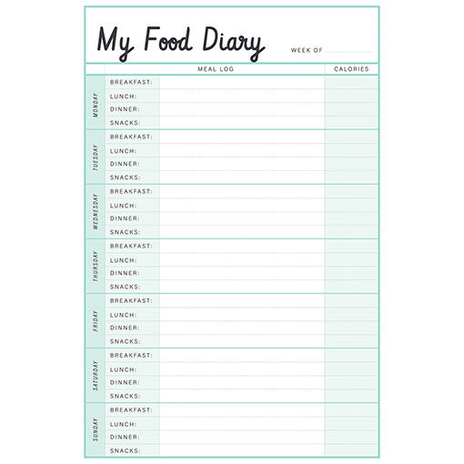 Food Diary pdf