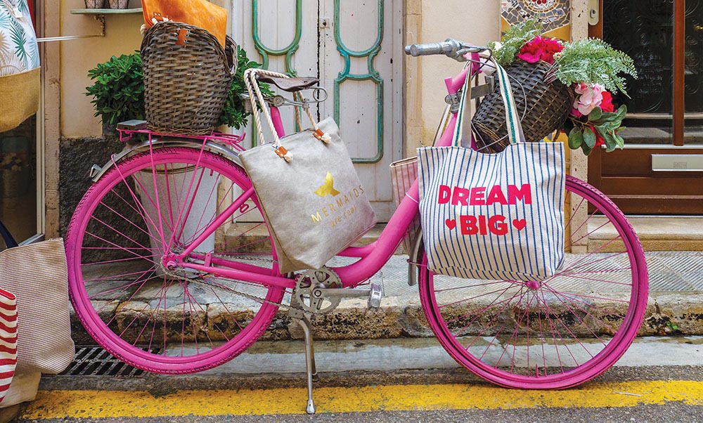 Sofia Style pink bicycle
